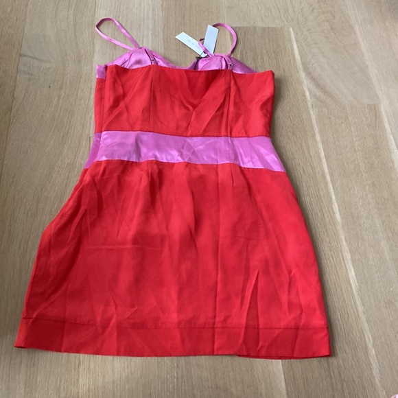 NWT Fleur du Mal silk dress new, size 4 - Picture 5 of 8